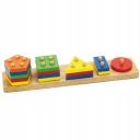 Viga Wooden Geometric Shape Block Sorter