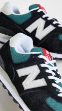 New Balance Black 574 Sneakers