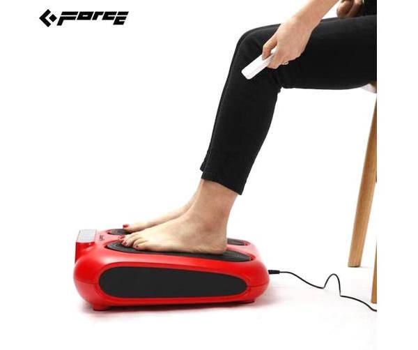 Remote Control Vibration Foot Legs Back Massager Circulation Trainer Acupressure