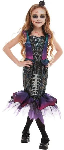 Dark Mermaid Costume Child Purple