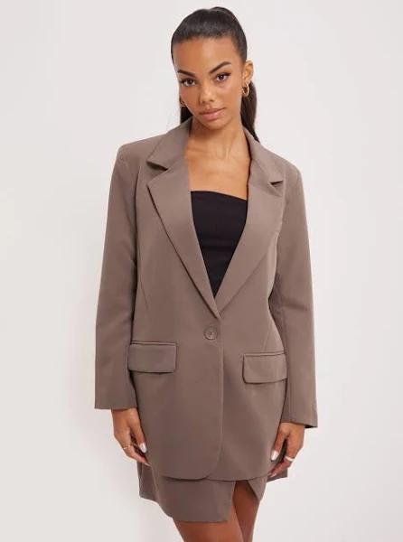 Only Lana-berry Blazer Beige 38 Woman 15245698-Falcon-38