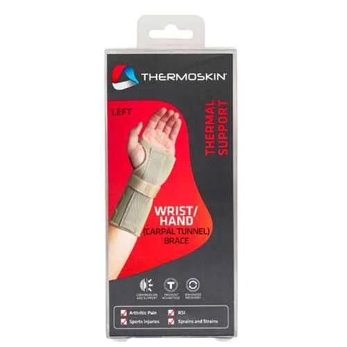 Thermoskin Thermal Wrist Brace Left Hand - Extra Small/Small