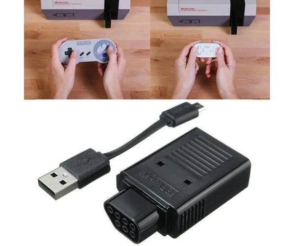 NES Wireless Bluetooth Retro Receiver Remote Pro 8 Bitdo Controller For PS3 PS4 Wii U