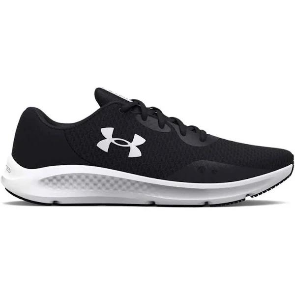 Under Armour Charged Pursuit 3 Shoes Black White Women - 43