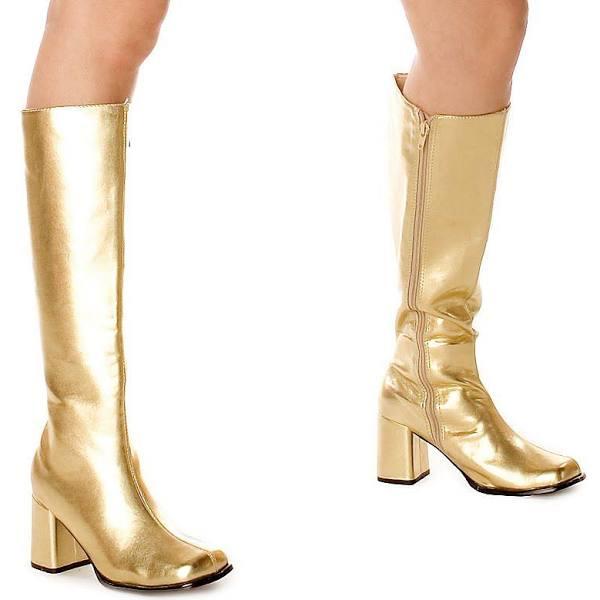 Gogo (Gold) Adult Boots - 9