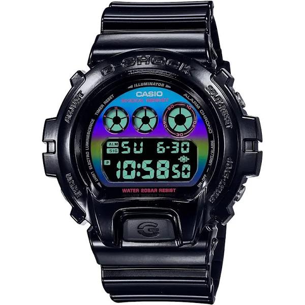 G-Shock DW6900RGB-1D Virtual Rainbow Black Watch