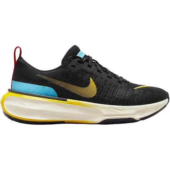 Womens Nike ZoomX Invincible Run Fk 3/Black/White-Anthracite-Baltic Blue/8.5