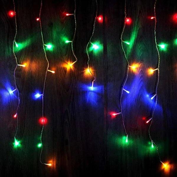 Lexi Lighting Christmas 500 Led Connectable Icicle Light Multicolour