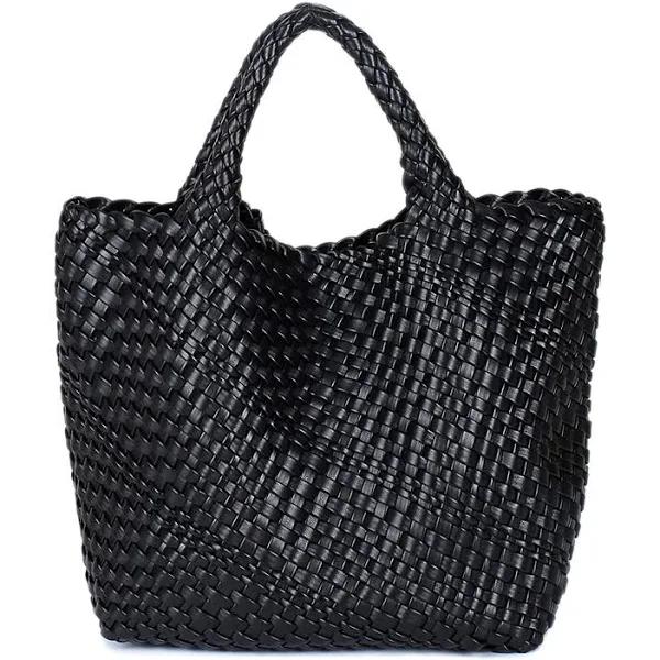 Fashion Woven Bag Shopper Bag Travel Handbags and Purses Women Tote Bag Large Capacity Shoulder Bags