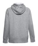 Under Armour Rival Logo Hoodie Grey Black Women - XL