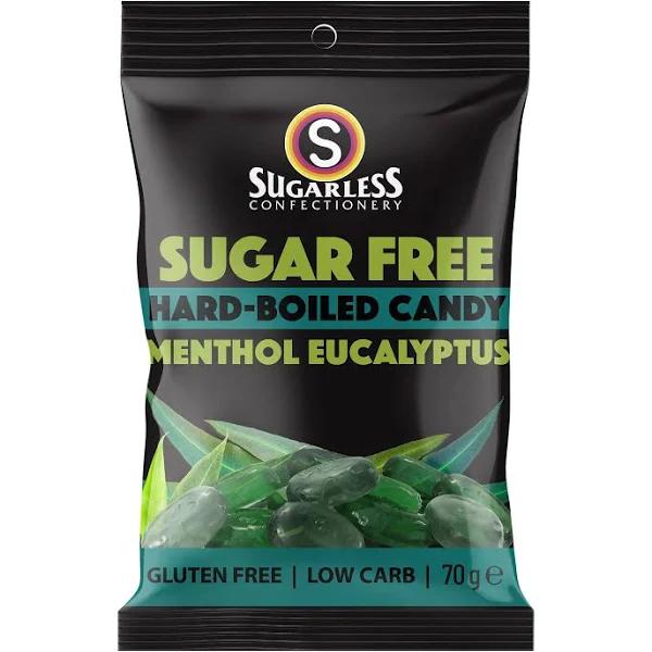 Sugarless Aura Menthol Eucalyptus 70g