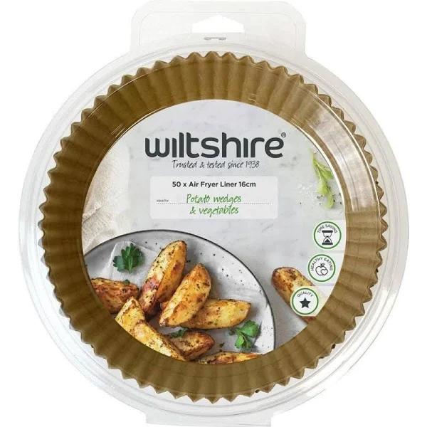 Wiltshire Disposable Air Fryer Inserts Round 50 Pieces 16cm