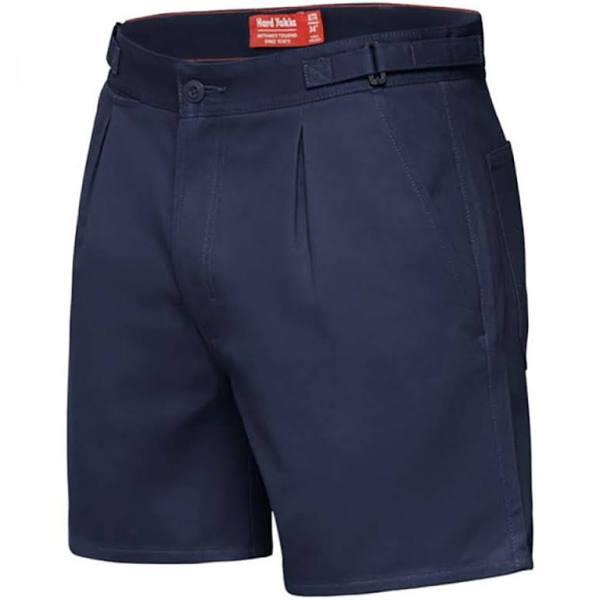 Hard Yakka - Drill Short With Side Tabs - Navy - 112R