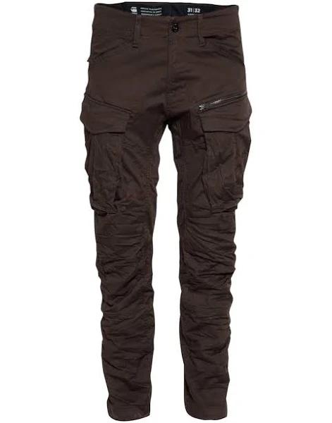 G-Star Rovic Zip 3D Straight Tapered Pants Brown 32 / 34 Man