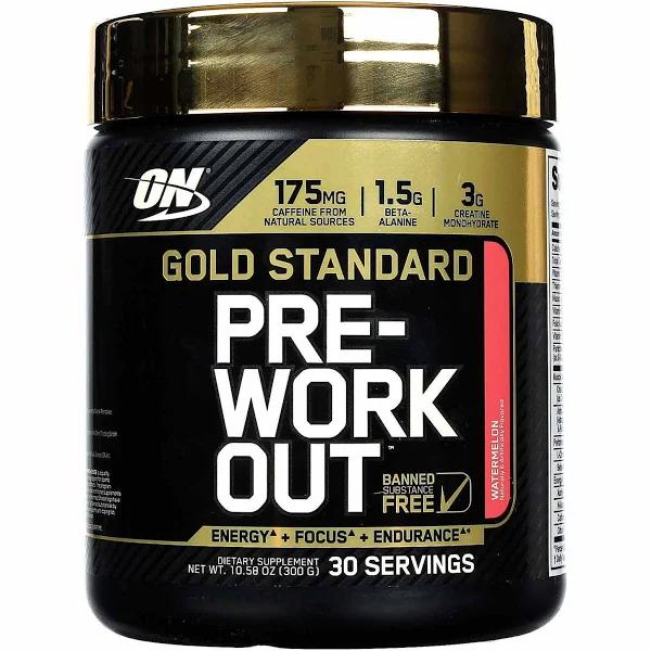 Optimum Nutrition Gold Standard Pre Workout - 30 Serves - Watermelon