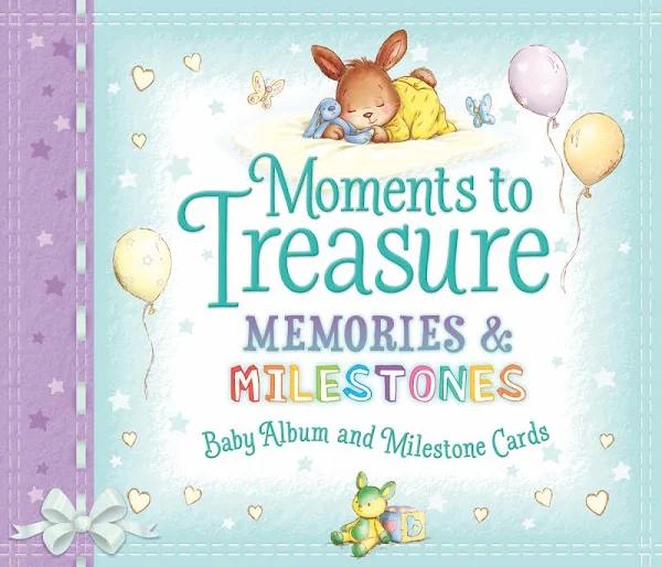 Moments To Treasure Baby Album and Milestone Cards