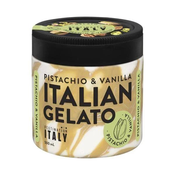 Destination Italy Pistachio & Van Gelato 500ml