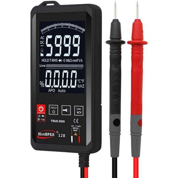 Touch Screen Digital Multimeter 6000 Counts Intelligent Scanning Digital Multimeter AC DC Measurement NCV True RMS Measurement - AfterPay & zipPay