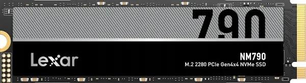 Lexar NM790 M.2 2280 PCIe Gen 4×4 NVMe SSD 4TB NVMe SSD, Sequential Read Up to 7400MB/s, Sequential Write Up to 6500MB/s¹, 3000TBW