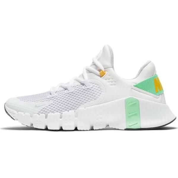 Nike Free Metcon 4 'White Green Glow' Sneakers | Women's Size 11