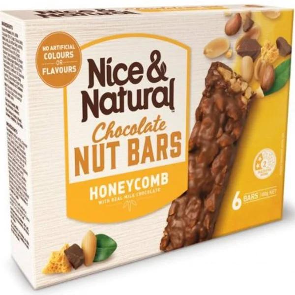 Nice & Natural Roasted Nut Bar Honeycomb