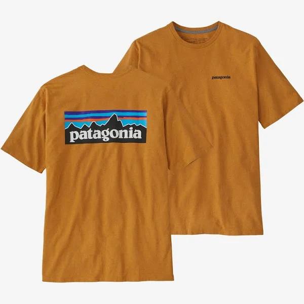 Patagonia Men's P-6 Logo Responsibili-Tee - Dried Mango / XXL