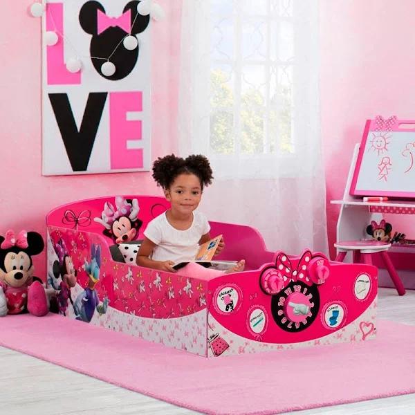 Delta Children Disney Minnie Mouse Wood Toddler Bed