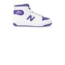 New Balance Unisex 480 High White/Prism Purple - Size 6