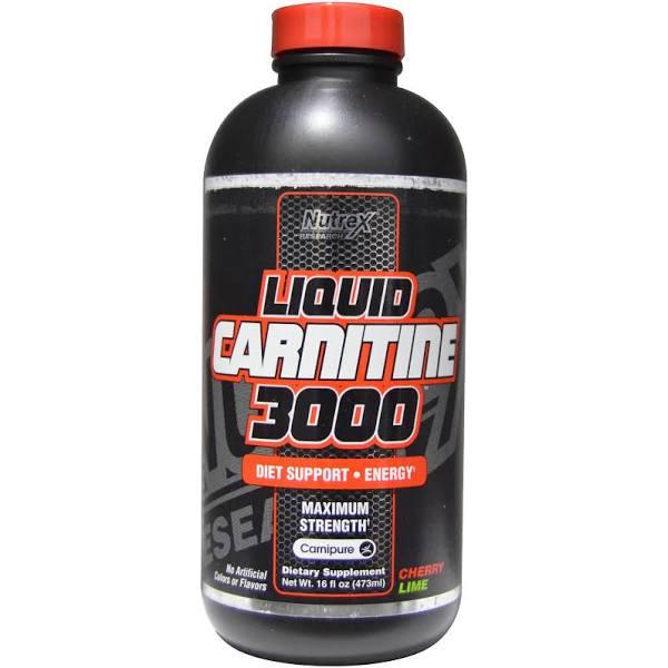 Nutrex Research Liquid Carnitine 3000, 473 ml, Cherry Lime