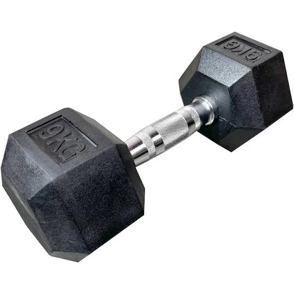 Hex Dumbbell 9kg - Single