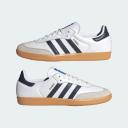 Adidas Samba OG Cloud White Night Indigo Shoes - Size 9 - Cloud White / Night Indigo / Gum