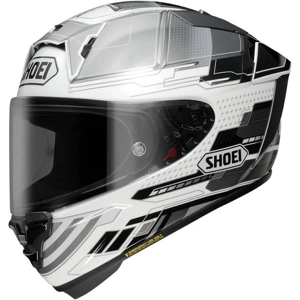 Shoei X-SPR Pro Proxy TC-6 Helmet White Grey