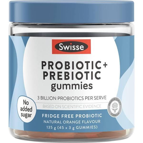 Swisse Probiotic & Prebiotic Gummies 45 Pack