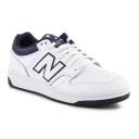 New Balance Unisex 480 White/Navy - Size 12