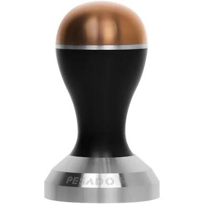 Precision Coffee Tamper & Depth Adjuster | Handle Styles 53.5mm / Black / Bronze