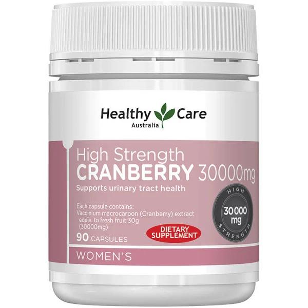 Healthy Care High Strength Cranberry 30000mg90 Capsules