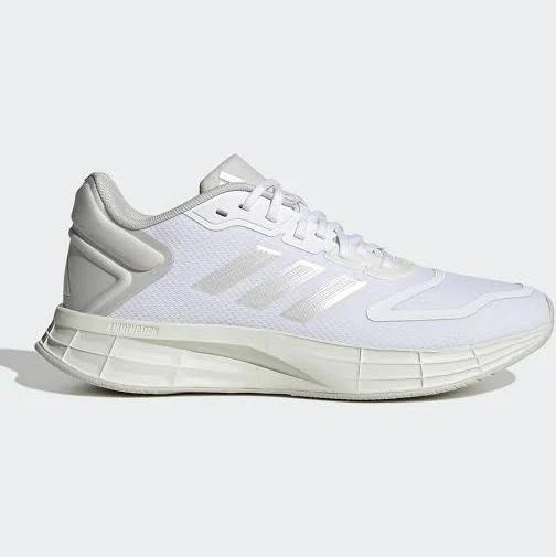 Adidas Duramo 10 Women's - Cloud White / Zero Metalic / Grey One - 6