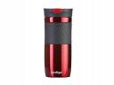 Contigo Byron Snapseal Travel Mug, Stainless Steel Thermal Mug, Vacuum Flask, Leakproof Tumbler, Coffee Mug With Bpa Free Easy-Clean Lid, 470 ml, Red