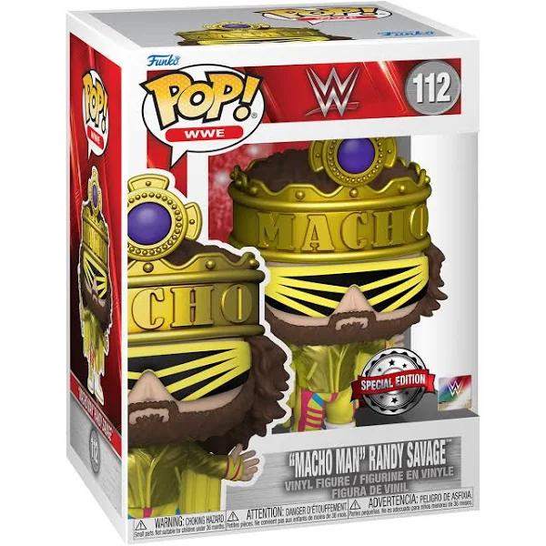 WWE - Macho Man Randy Savage Wrestlemania 6 Metallic (Pop! Vinyl)