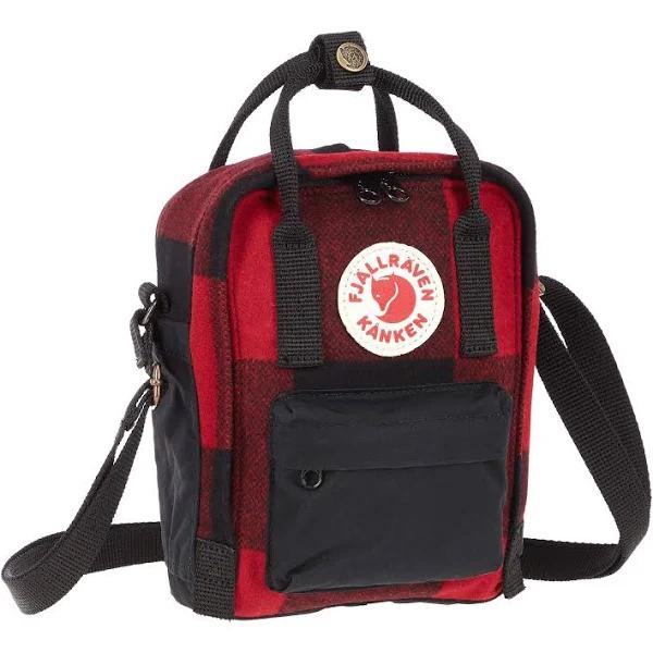 Fjallraven Kanken Re-Wool Sling Red-Black