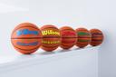 Wilson Evolution Game Basketball, Yellow, Intermediate Size - 28.5"