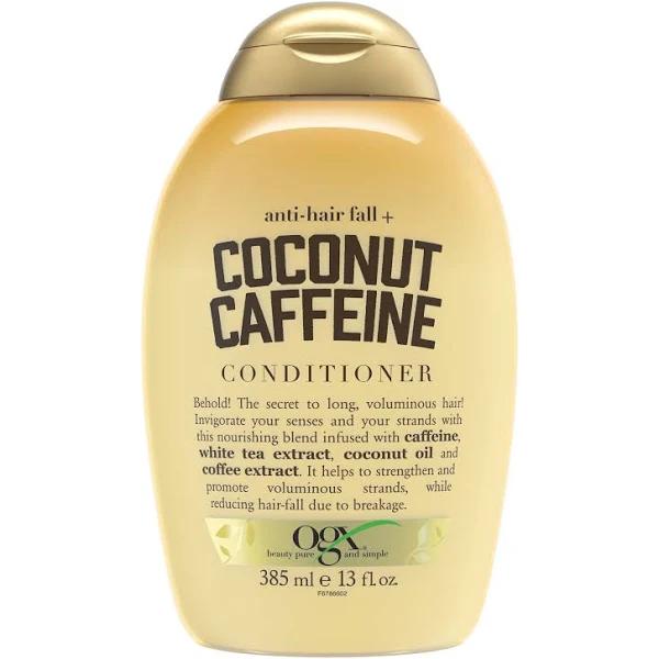 OGX Coconut Caffeine Strengthening Conditioner for Damaged Hair 385ml