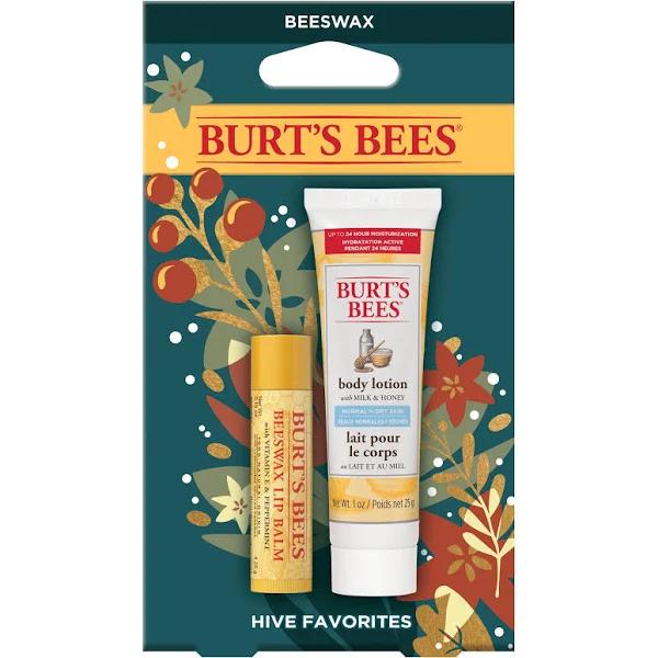 Burts Bees Hive Favorites Kit - Beeswax for Unisex 2 PC