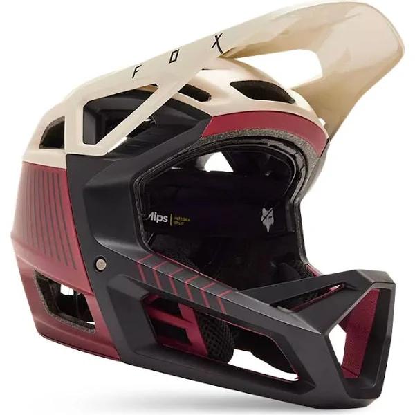 Fox Racing Proframe RS Mash MTB Helmet (LG) - Red/White - LG