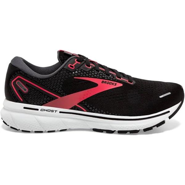 Brooks Ghost 14 Women's black/coral/white