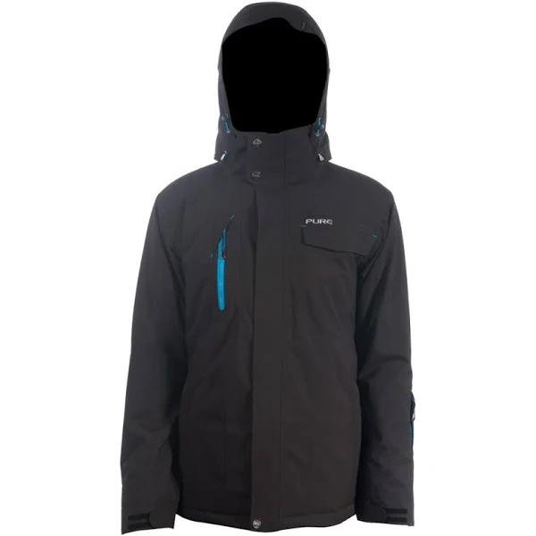 Pure Northstar Ski Jacket Black - Size XXL | Rhythm Snowsports