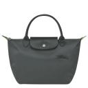 Longchamp Le Pliage Green Nylon Satchel