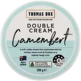 Thomas Dux Double Cream Camembert 200g