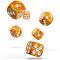 Oakie DOAKIE Dice D6 16 mm GemiDice - Sunstone (12)