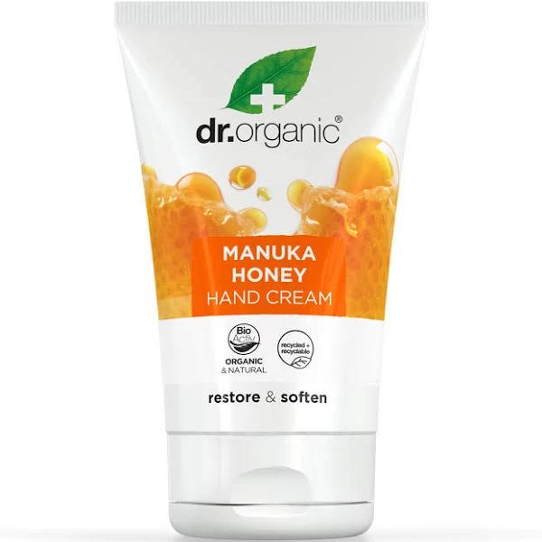 Dr Organic Manuka Honey Hand & Nail Cream, 125 ml